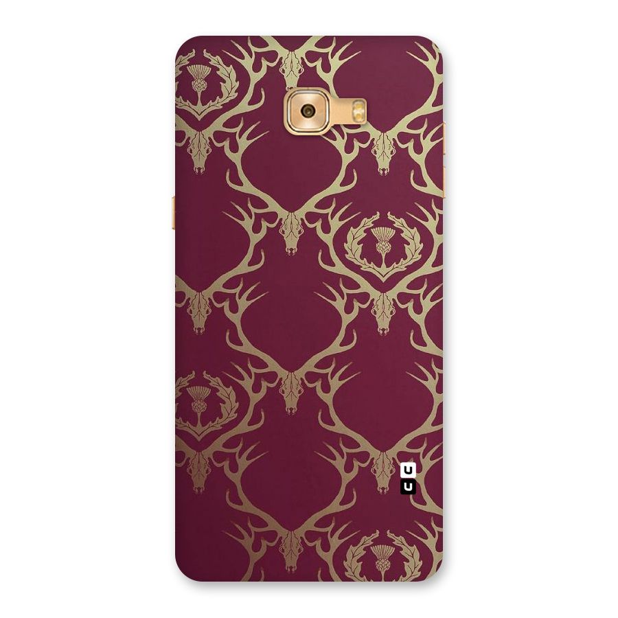 Golden Bull Design Back Case for Galaxy C9 Pro