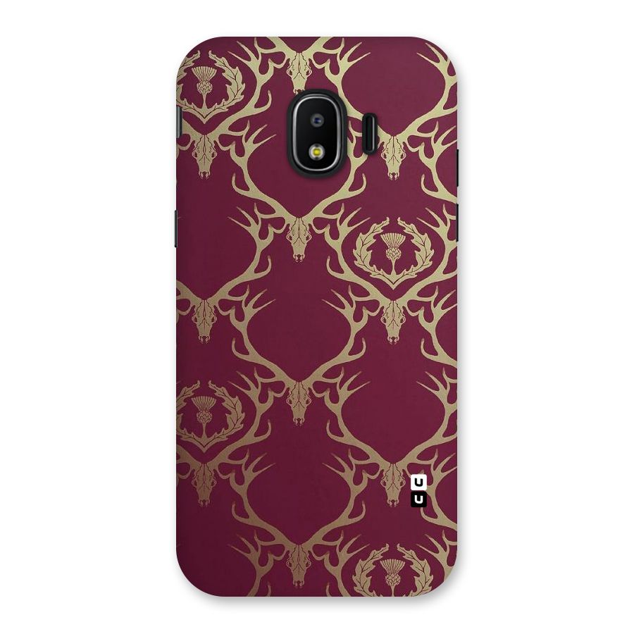 Golden Bull Design Back Case for Galaxy J2 Pro 2018