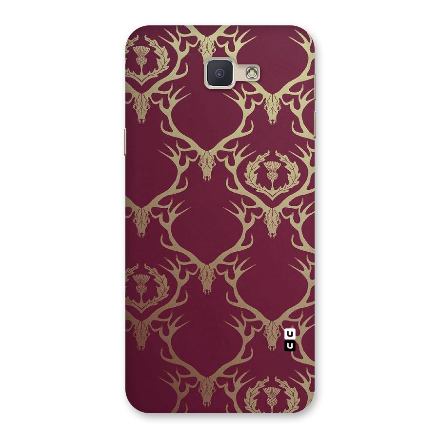 Golden Bull Design Back Case for Galaxy J5 Prime