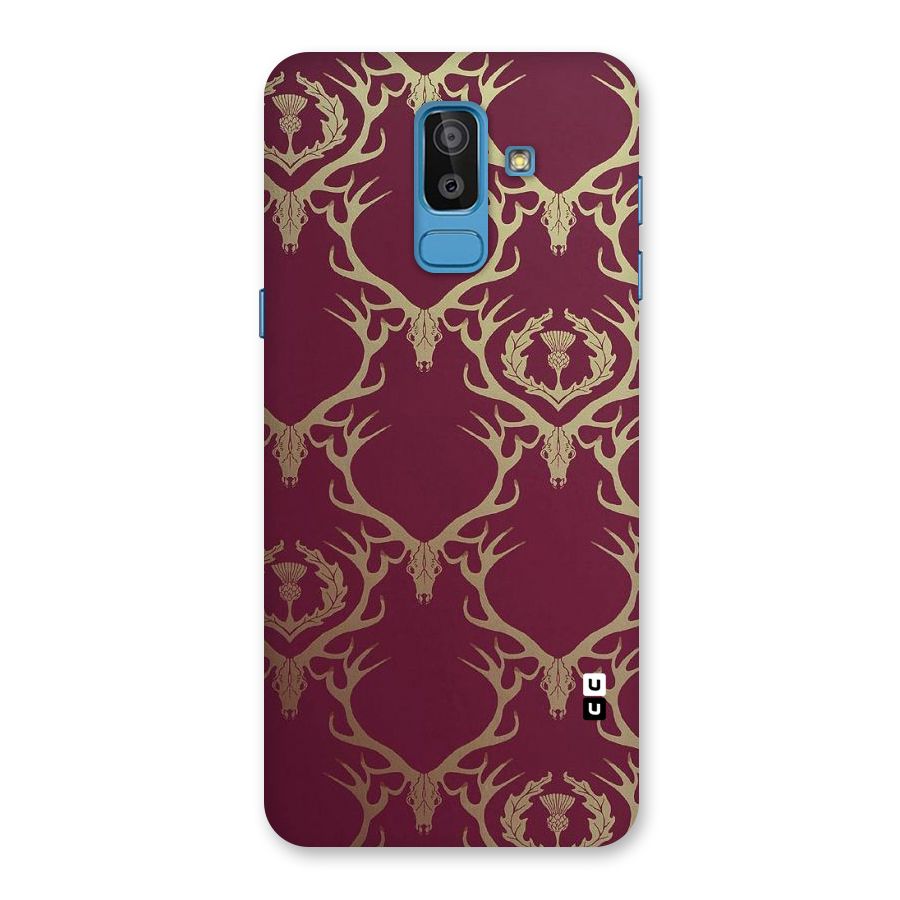 Golden Bull Design Back Case for Galaxy J8