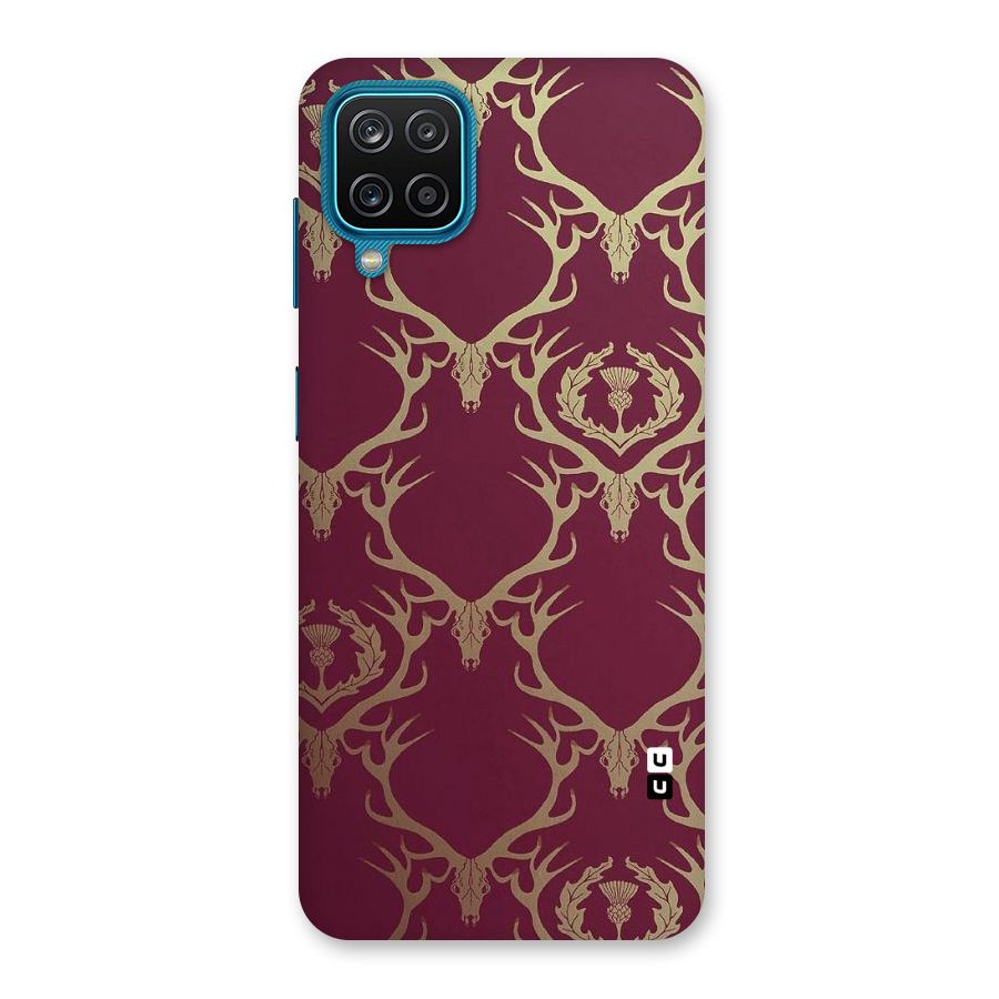 Golden Bull Design Back Case for Galaxy M12
