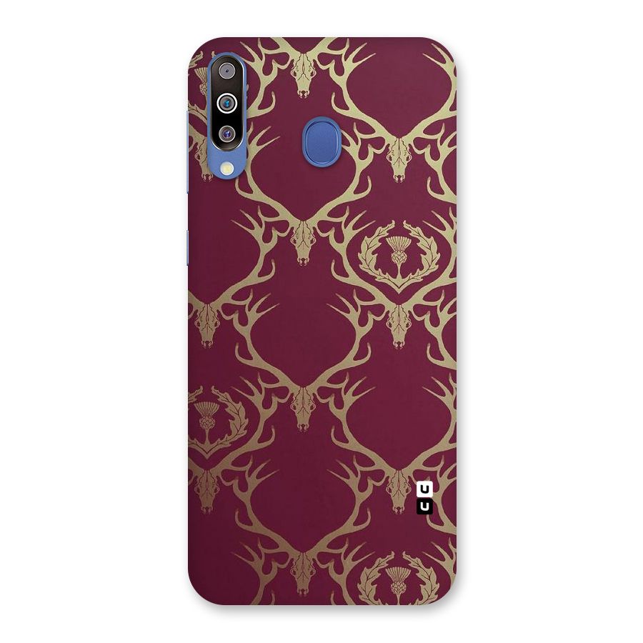 Golden Bull Design Back Case for Galaxy M30