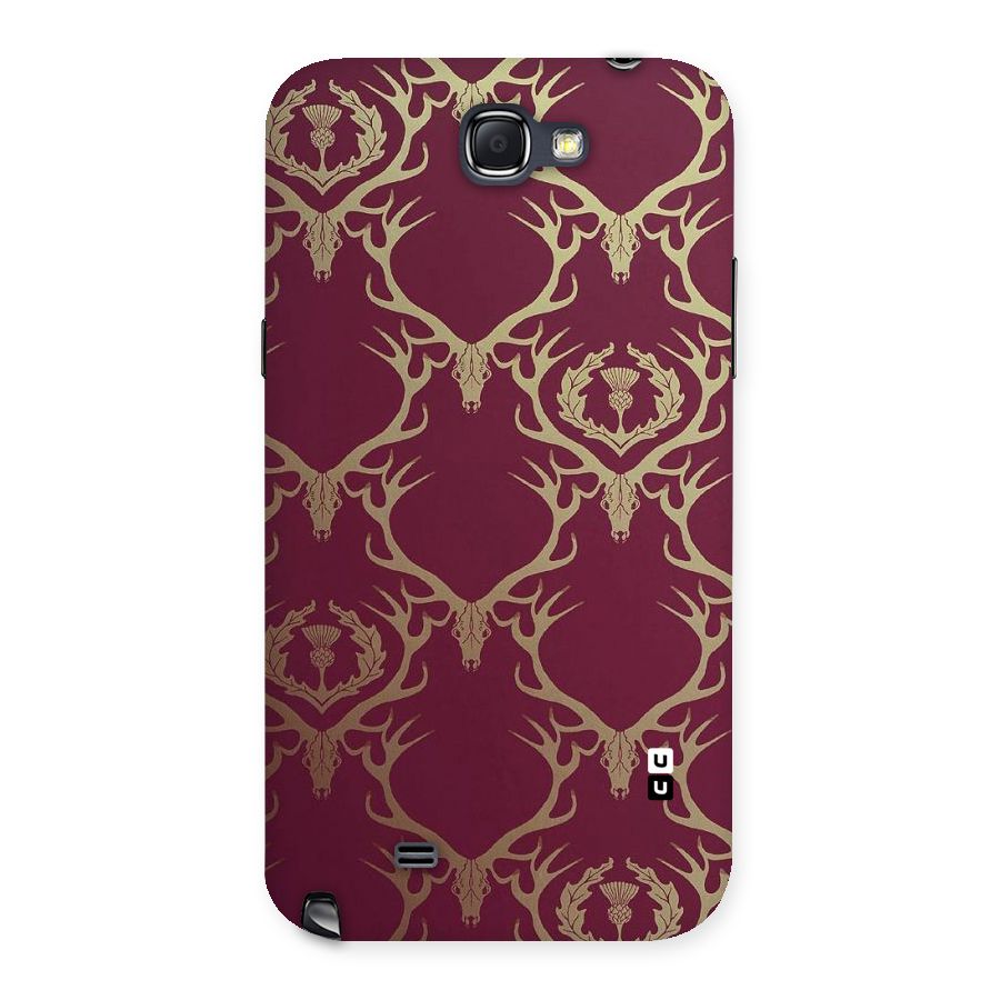 Golden Bull Design Back Case for Galaxy Note 2