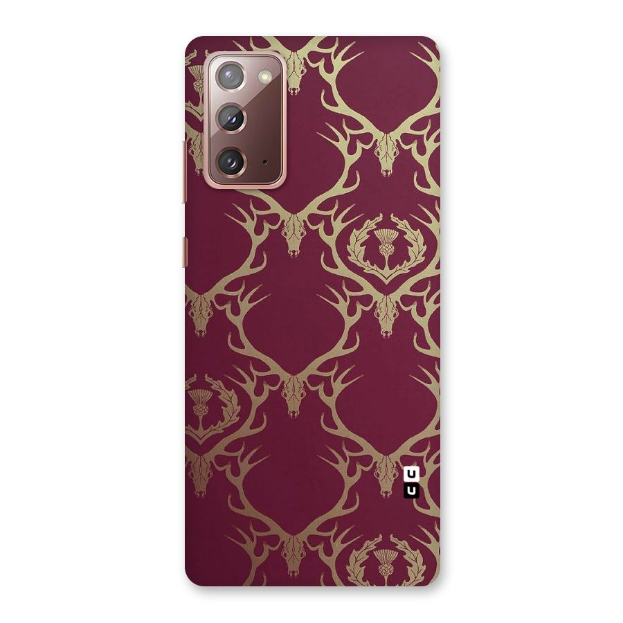 Golden Bull Design Back Case for Galaxy Note 20