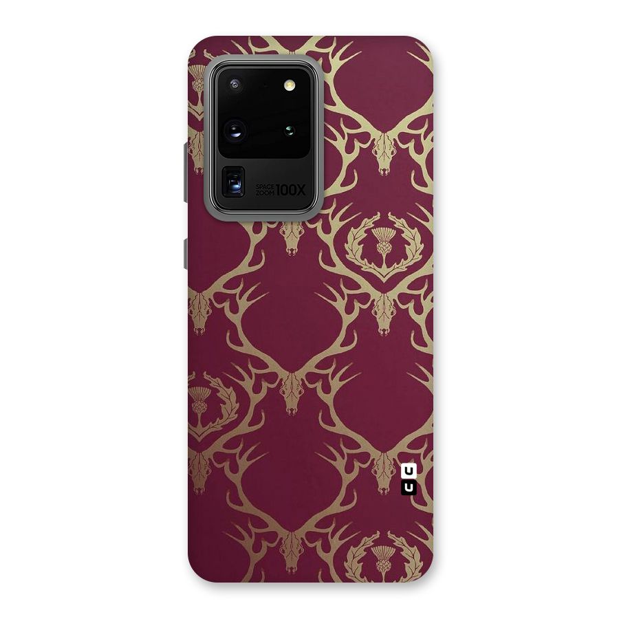 Golden Bull Design Back Case for Galaxy S20 Ultra