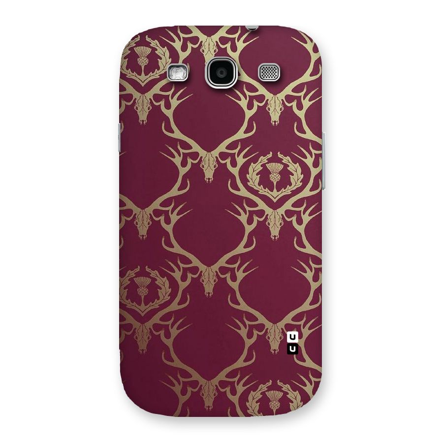 Golden Bull Design Back Case for Galaxy S3