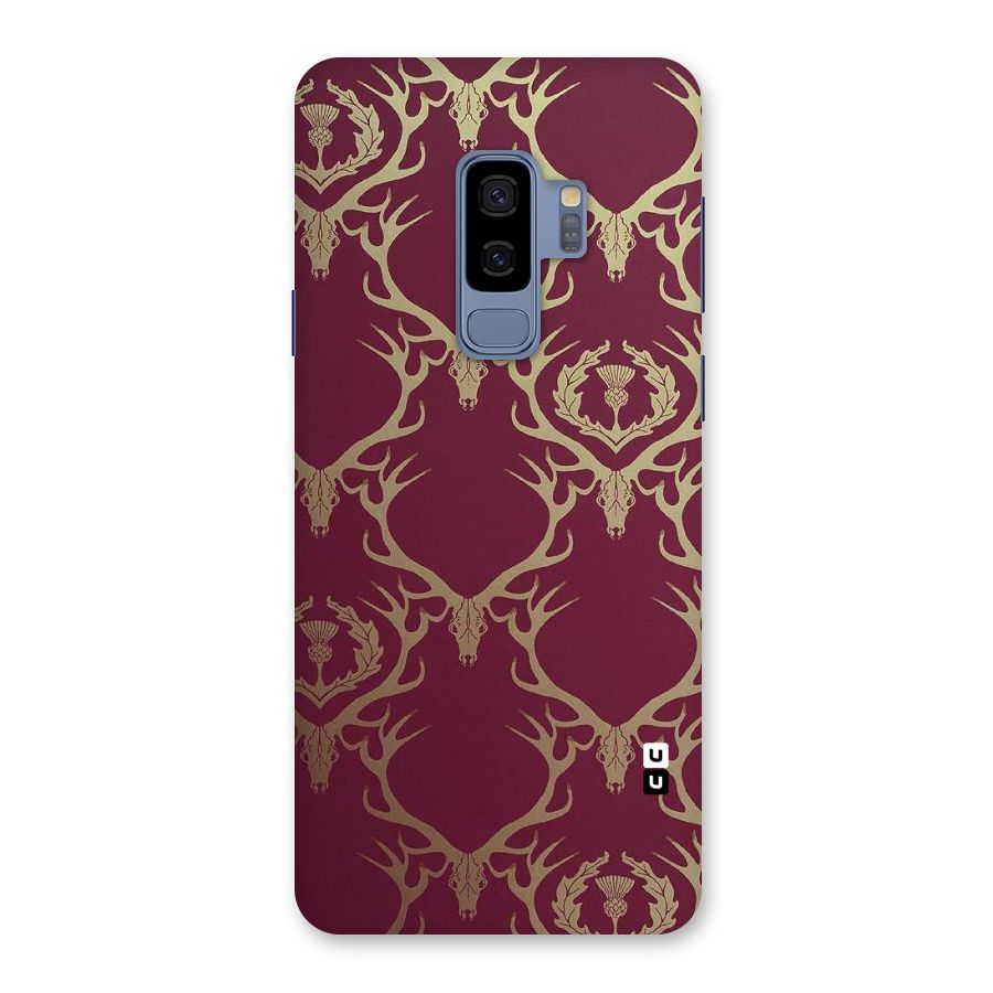 Golden Bull Design Back Case for Galaxy S9 Plus