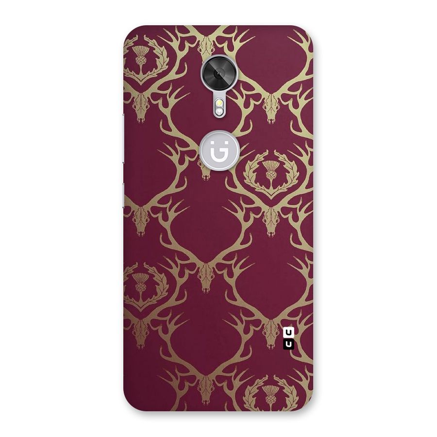 Golden Bull Design Back Case for Gionee A1