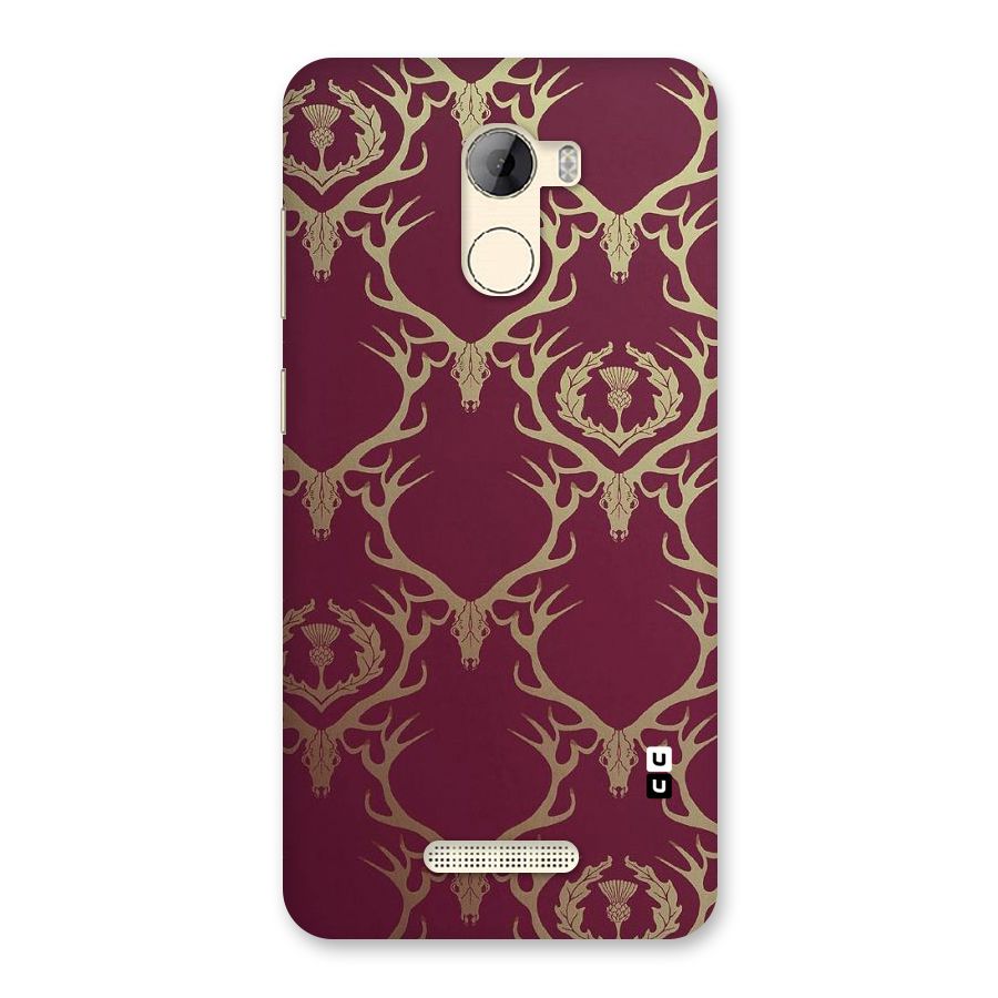 Golden Bull Design Back Case for Gionee A1 LIte