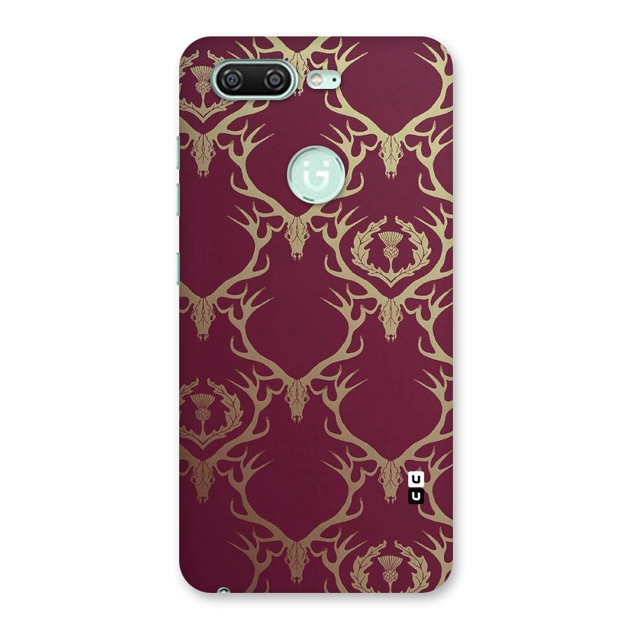 Golden Bull Design Back Case for Gionee S10