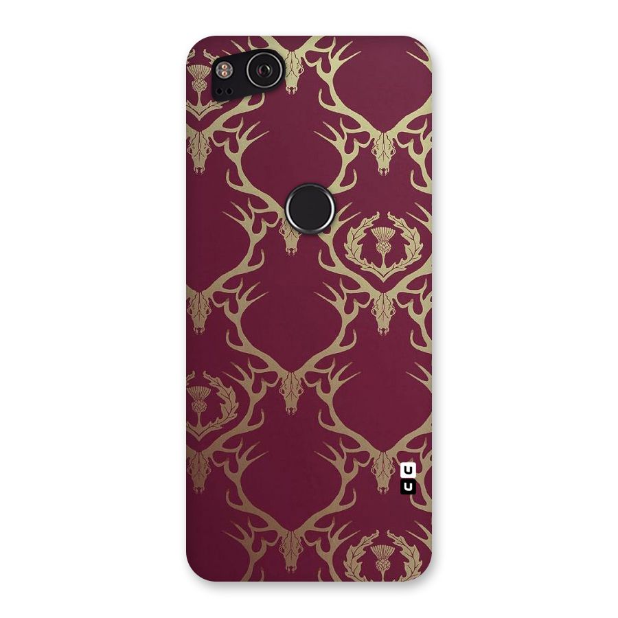 Golden Bull Design Back Case for Google Pixel 2