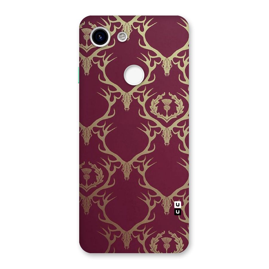Golden Bull Design Back Case for Google Pixel 3