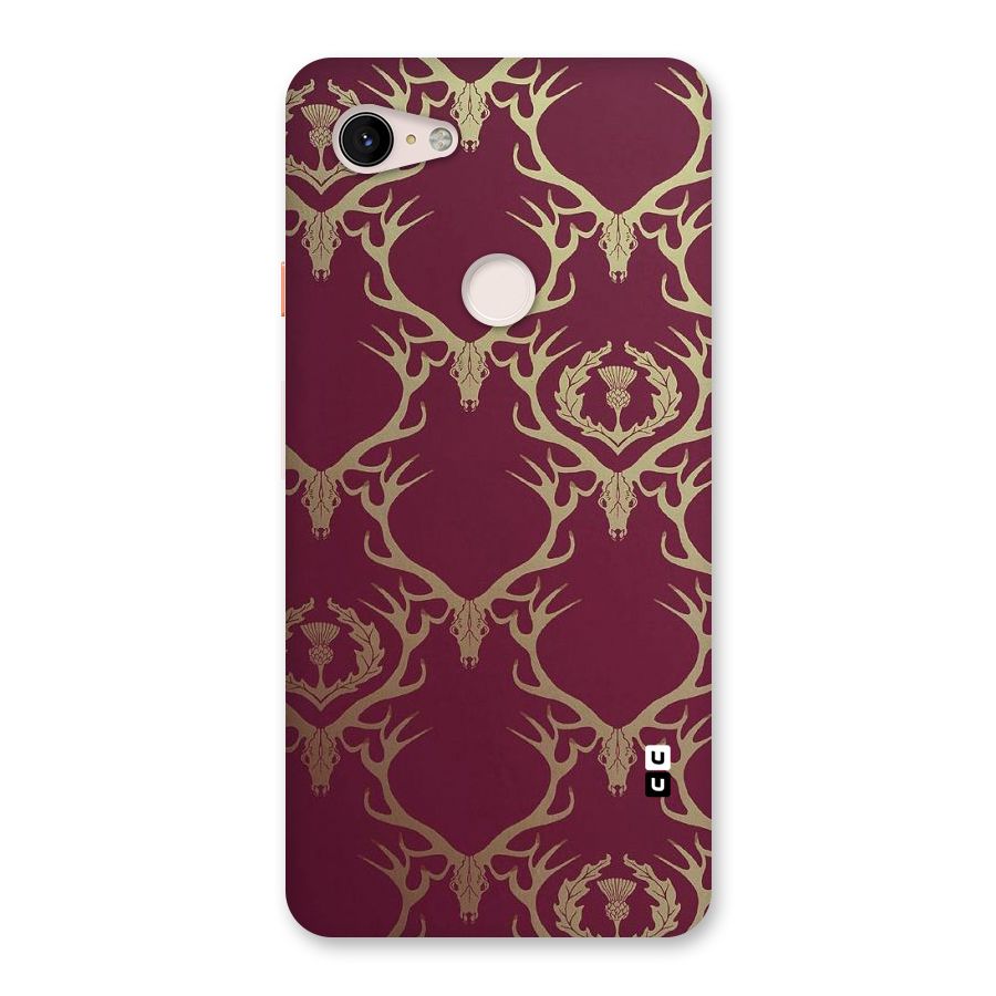 Golden Bull Design Back Case for Google Pixel 3 XL