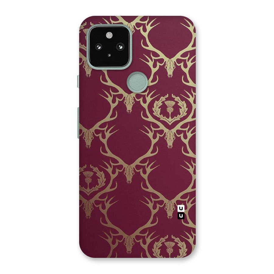 Golden Bull Design Back Case for Google Pixel 5