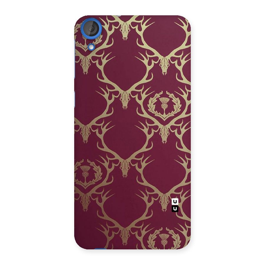 Golden Bull Design Back Case for HTC Desire 820