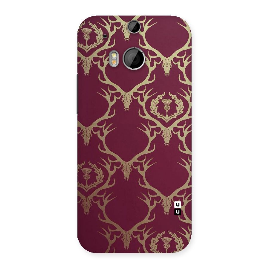 Golden Bull Design Back Case for HTC One M8