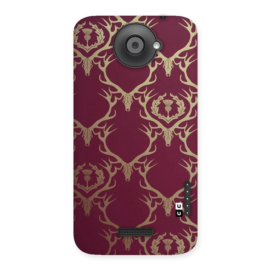 Golden Bull Design Back Case for HTC One X