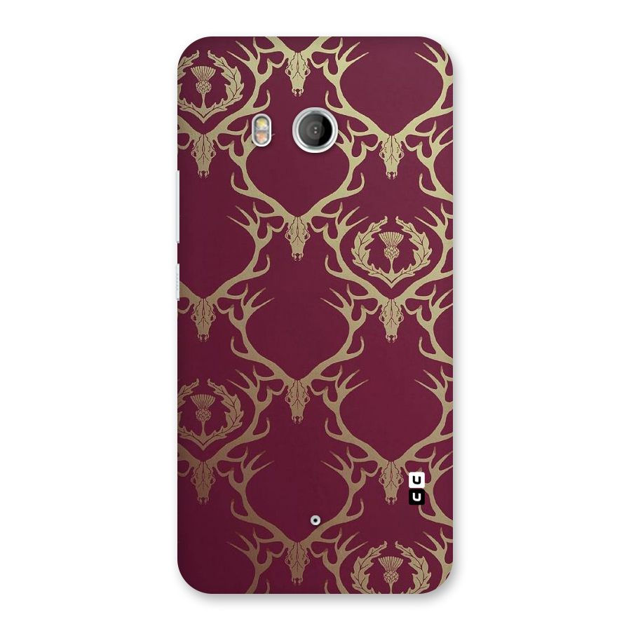 Golden Bull Design Back Case for HTC U11