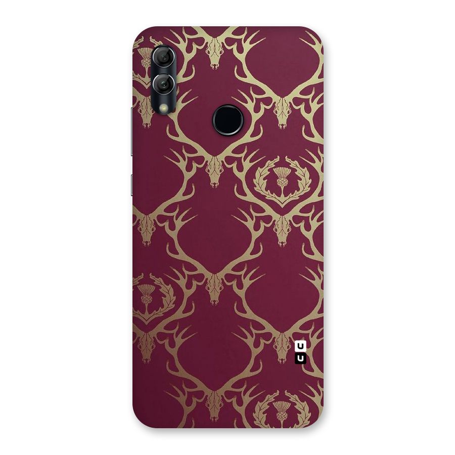 Golden Bull Design Back Case for Honor 10 Lite