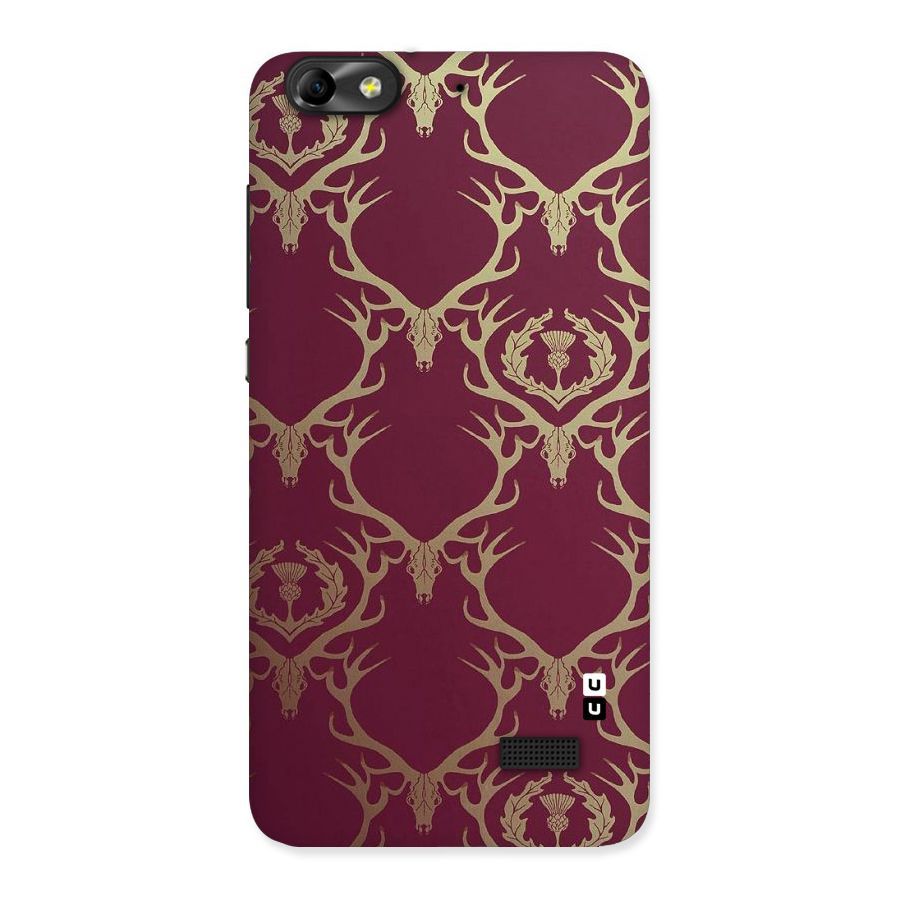 Golden Bull Design Back Case for Honor 4C