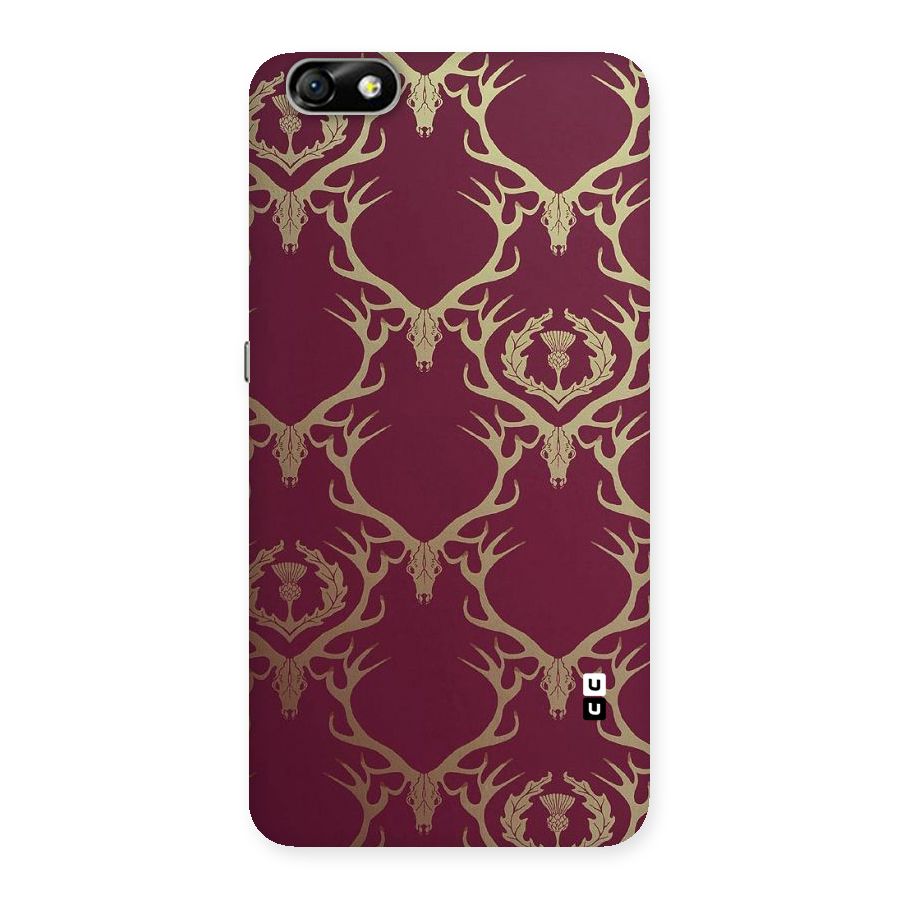 Golden Bull Design Back Case for Honor 4X