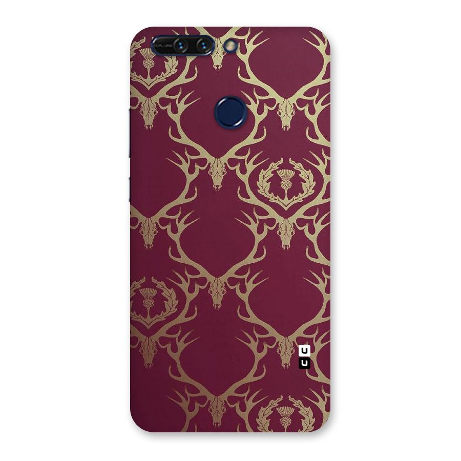 Golden Bull Design Back Case for Honor 8 Pro