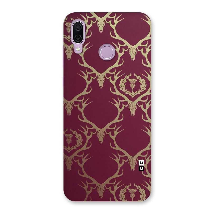 Golden Bull Design Back Case for Honor Play