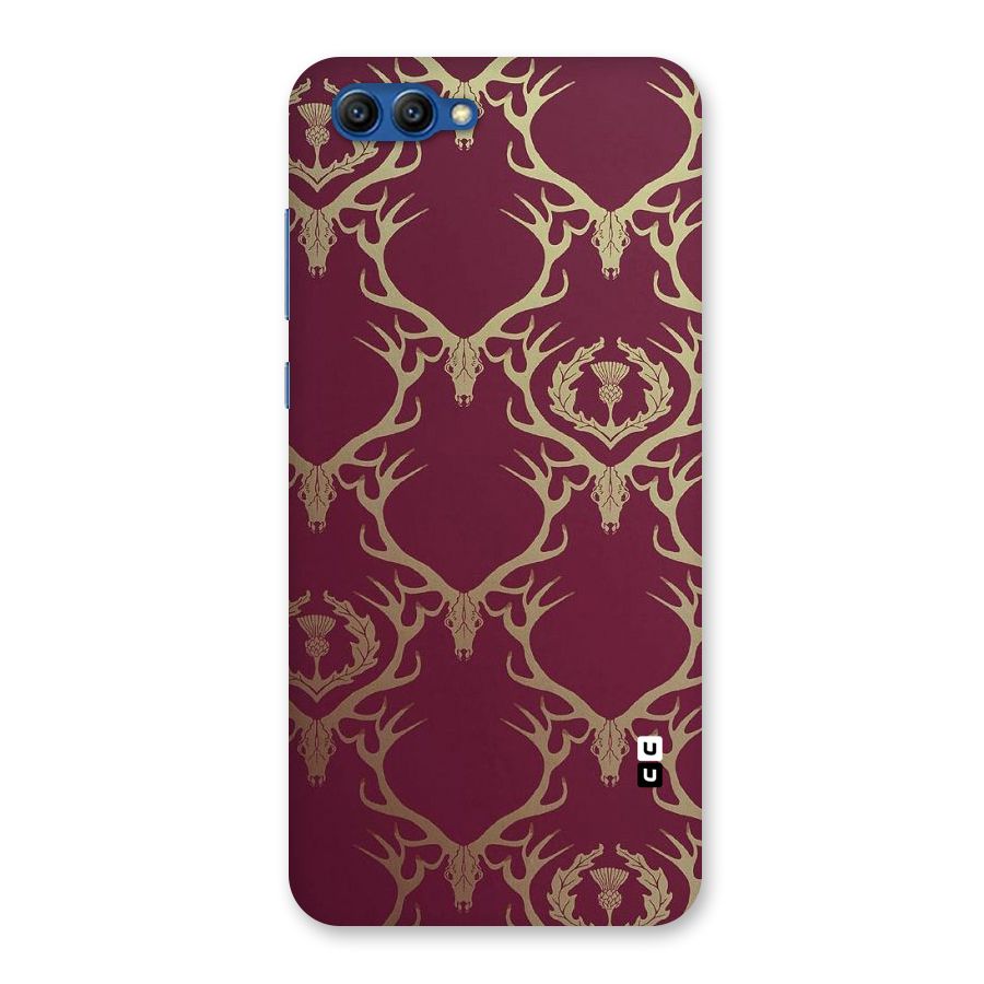 Golden Bull Design Back Case for Honor View 10