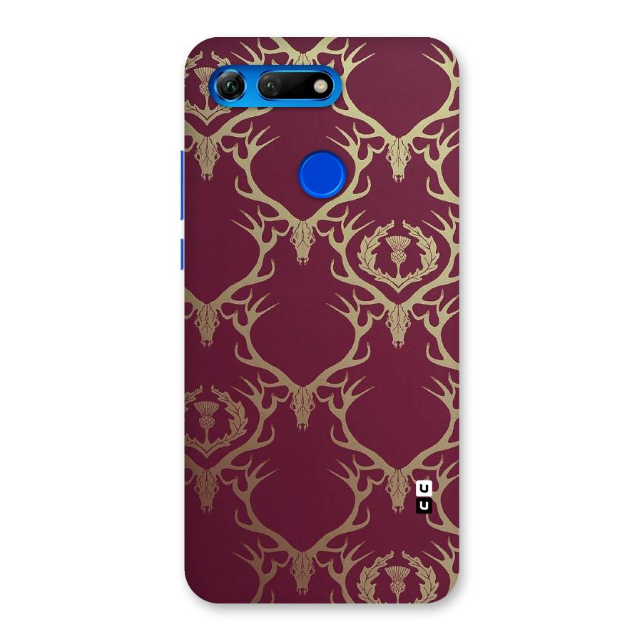 Golden Bull Design Back Case for Honor View 20