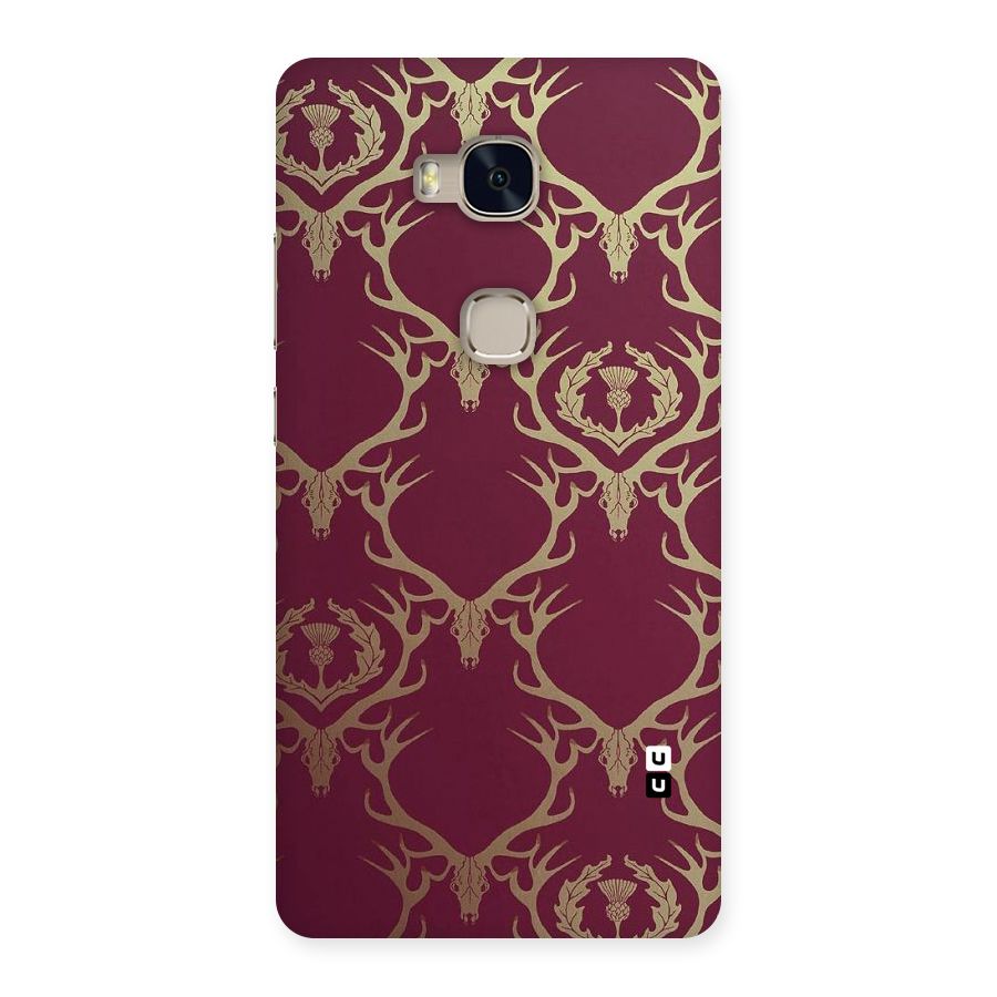Golden Bull Design Back Case for Huawei Honor 5X