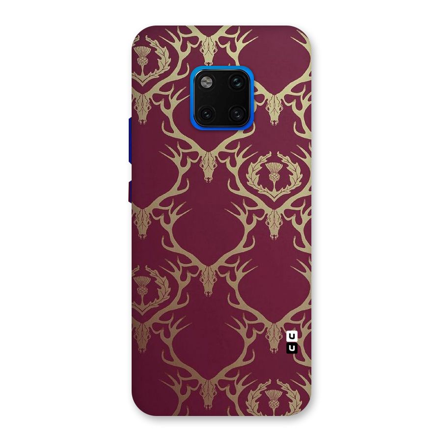 Golden Bull Design Back Case for Huawei Mate 20 Pro
