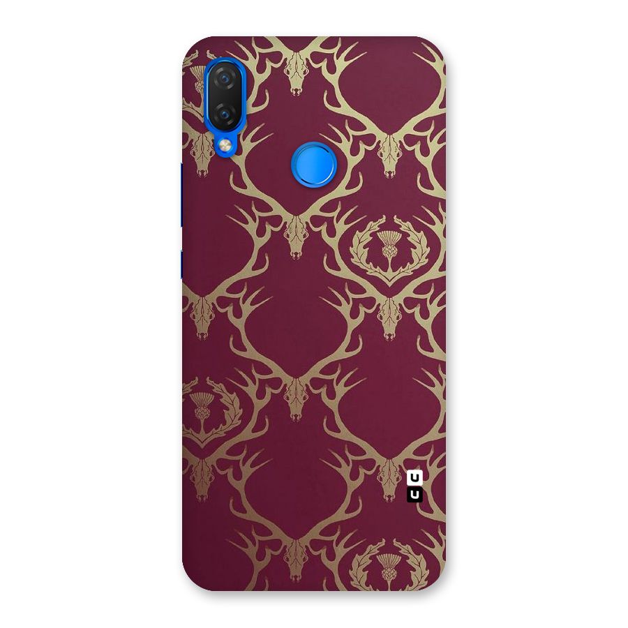 Golden Bull Design Back Case for Huawei P Smart+