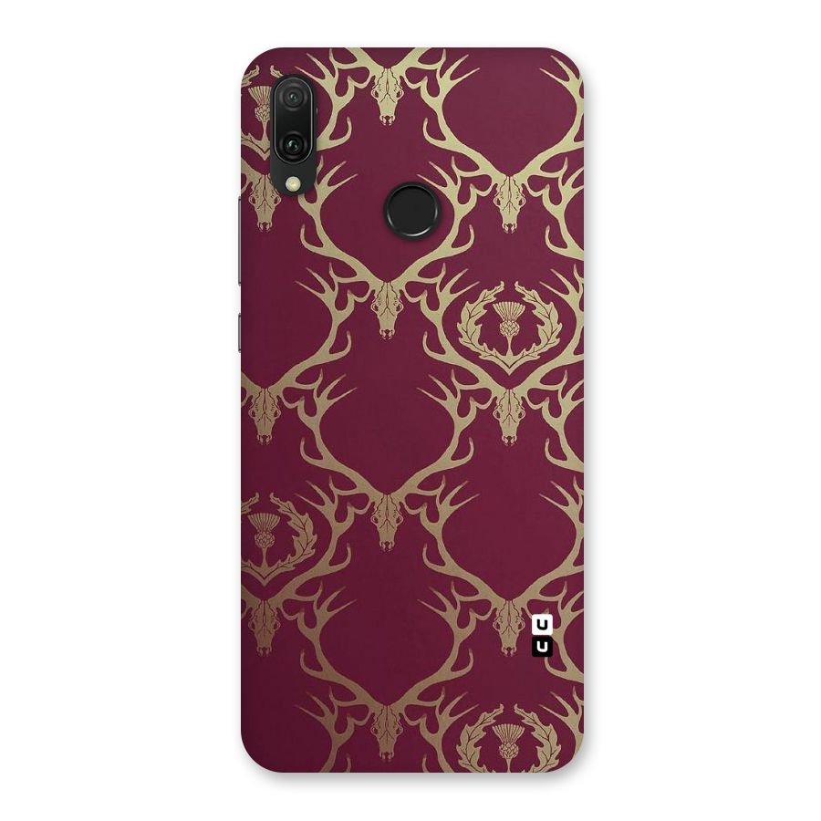 Golden Bull Design Back Case for Huawei Y9 (2019)