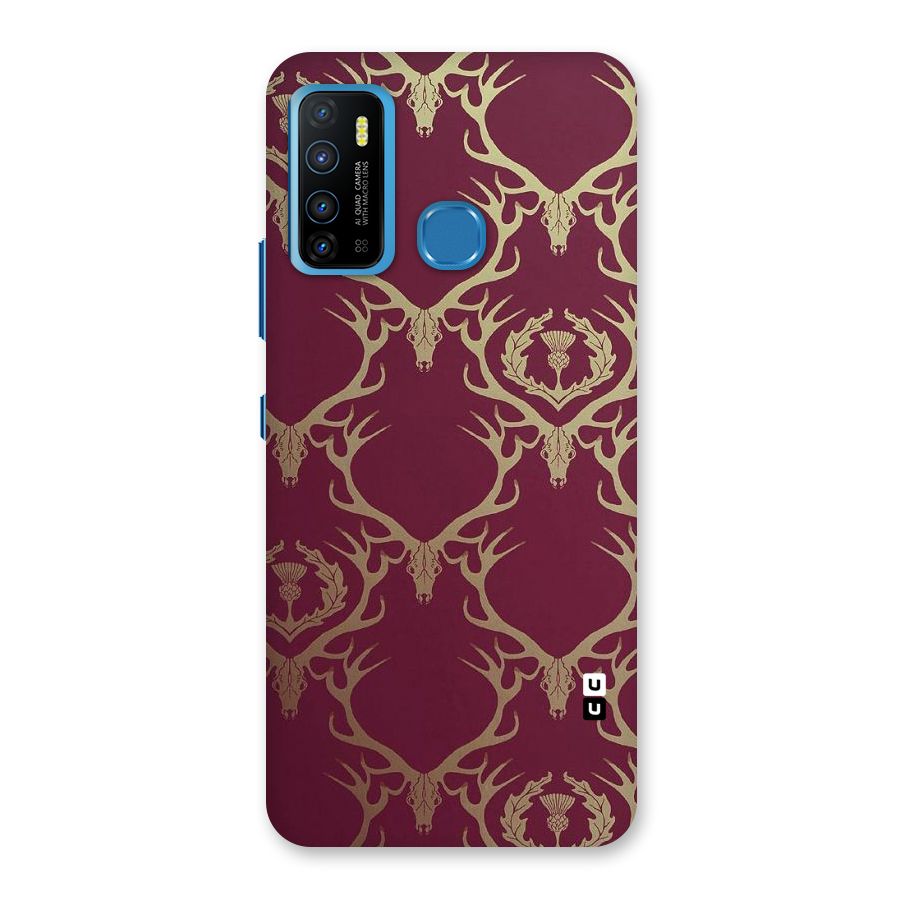 Golden Bull Design Back Case for Infinix Hot 9