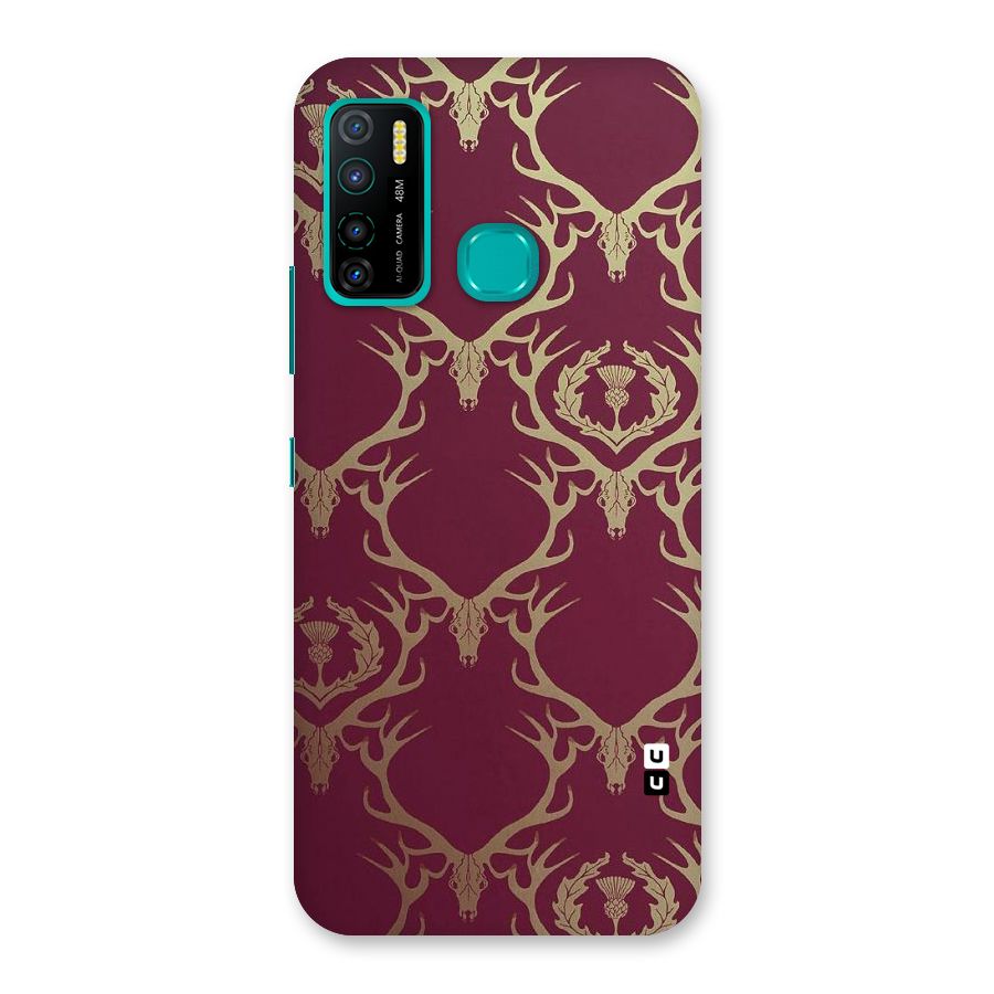 Golden Bull Design Back Case for Infinix Hot 9 Pro