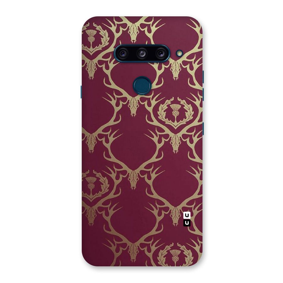 Golden Bull Design Back Case for LG  V40 ThinQ