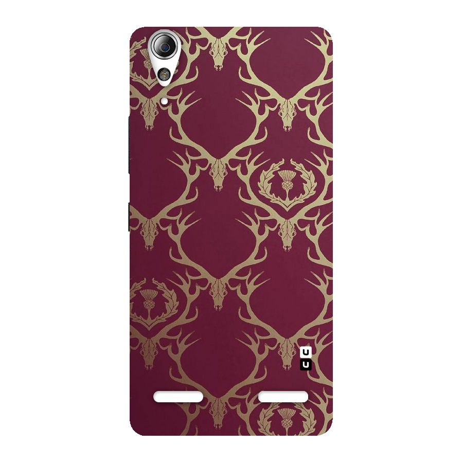 Golden Bull Design Back Case for Lenovo A6000