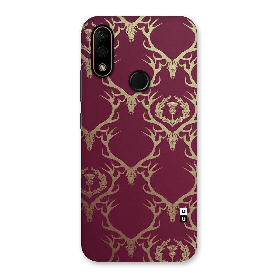 Golden Bull Design Back Case for Lenovo A6 Note