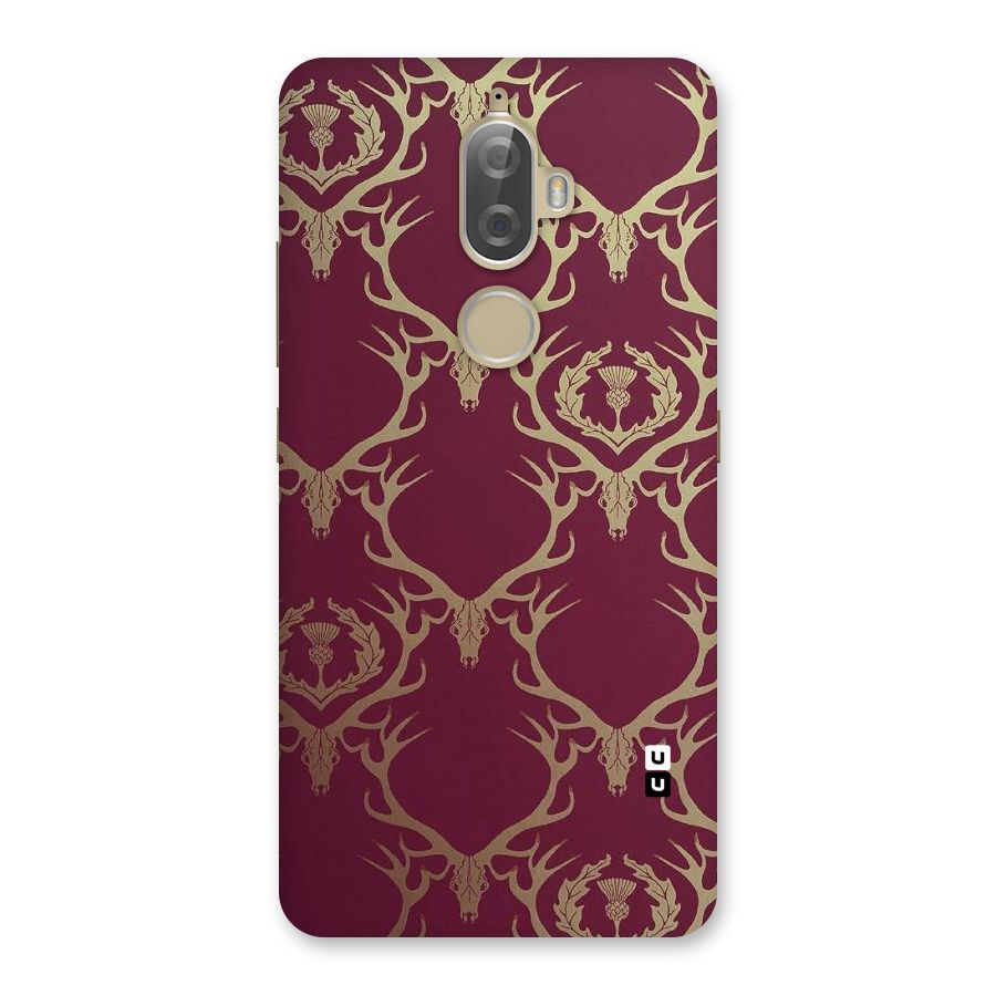 Golden Bull Design Back Case for Lenovo K8 Plus
