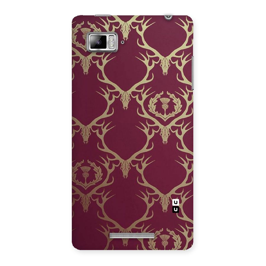 Golden Bull Design Back Case for Lenovo Vibe Z K910