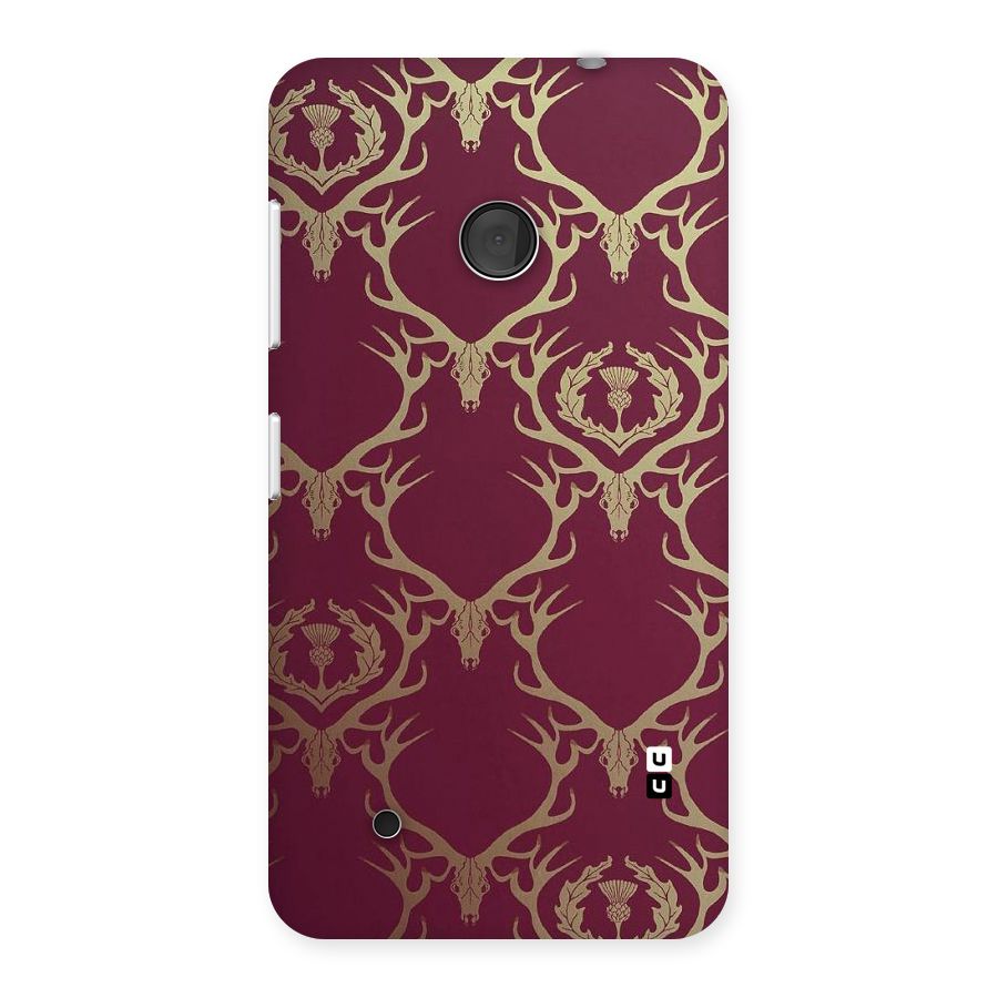 Golden Bull Design Back Case for Lumia 530
