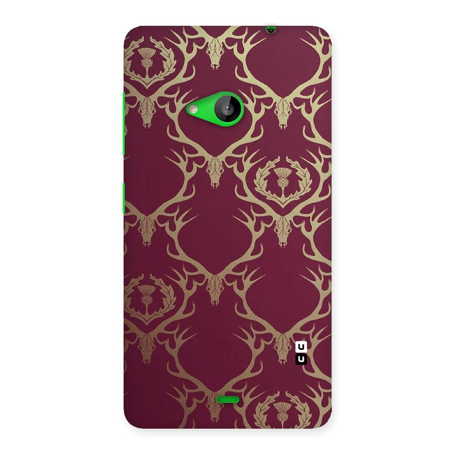 Golden Bull Design Back Case for Lumia 535