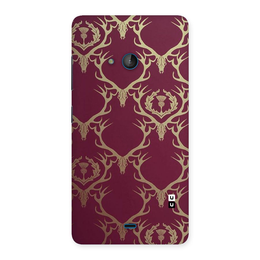 Golden Bull Design Back Case for Lumia 540