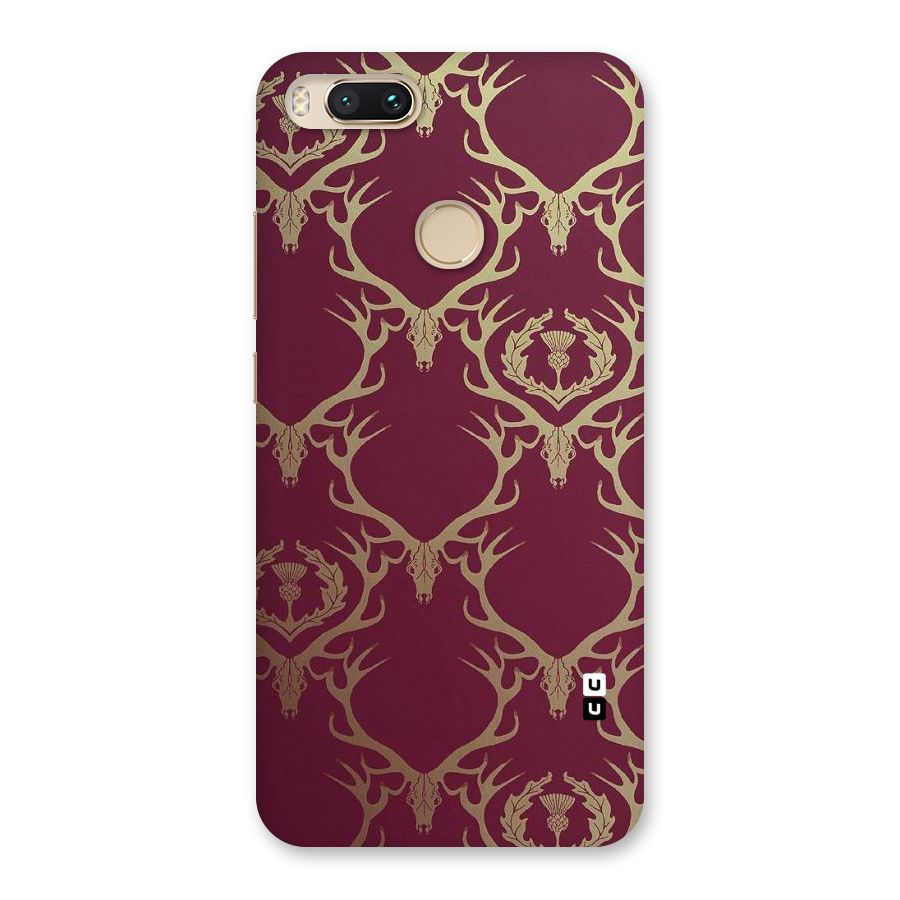 Golden Bull Design Back Case for Mi A1