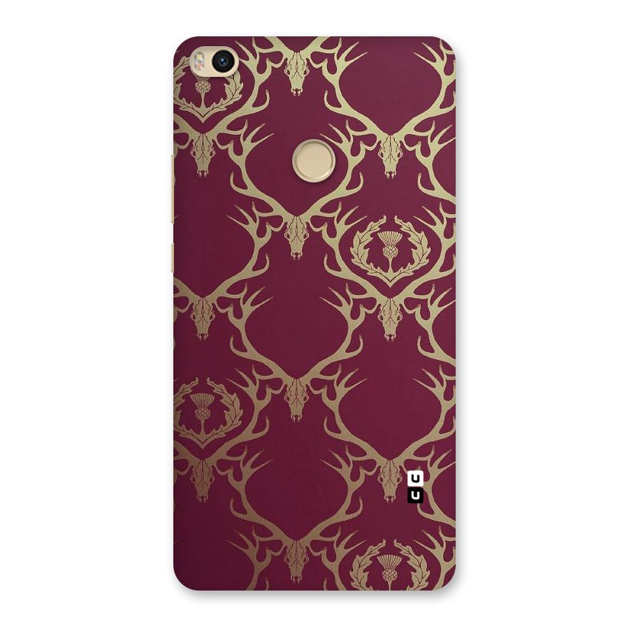 Golden Bull Design Back Case for Mi Max 2