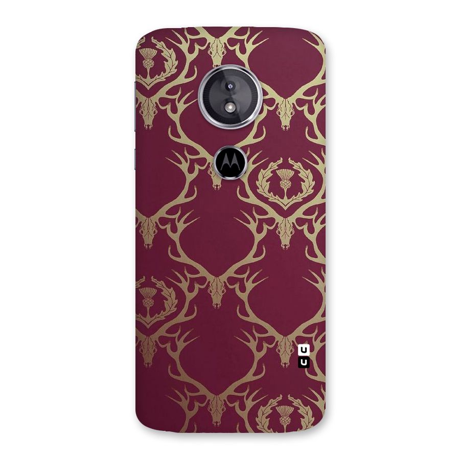 Golden Bull Design Back Case for Moto E5