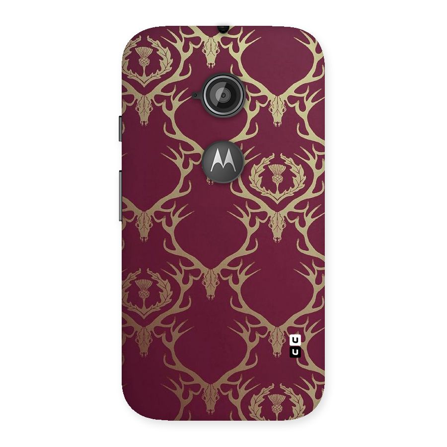 Golden Bull Design Back Case for Moto E 2nd Gen