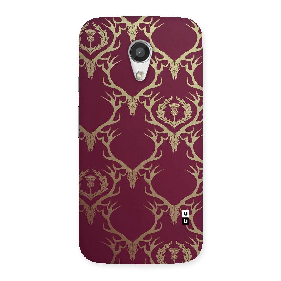 Golden Bull Design Back Case for Moto G 2nd Gen