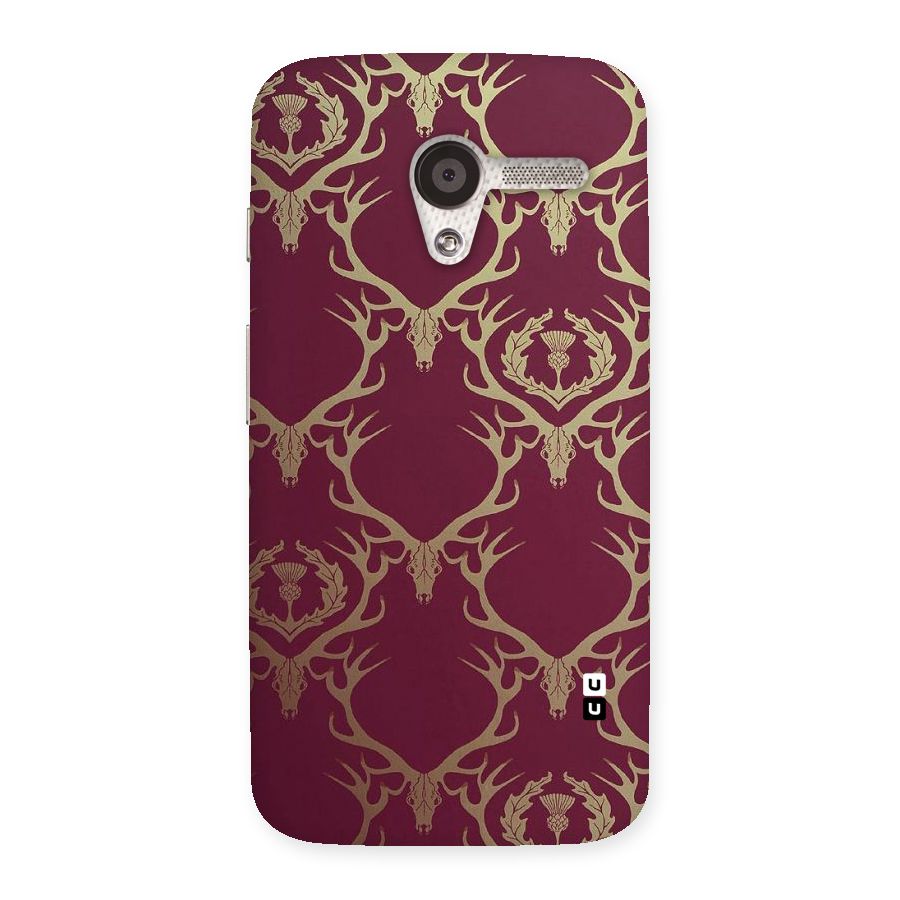Golden Bull Design Back Case for Moto X
