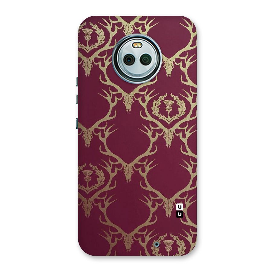 Golden Bull Design Back Case for Moto X4